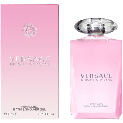 versace bright crystal bath shower gel 200ml|Versace .